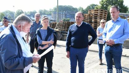 <p>Vize-Ministerpräsident Willy Borsus besucht das Kabelwerk</p>
