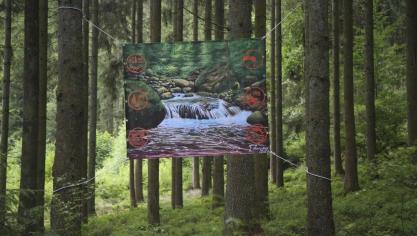 <p>Die Open-Air-Kunstaustellung im Wolfsbusch war für alle Beteiligten eine positive Erfahrung.</p>