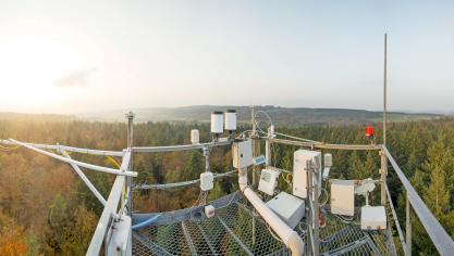 <p>Forschungsprojekte basieren sich auf die Messungen der Station in Poteau.</p>