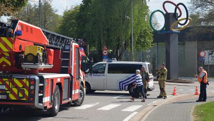 <p>Die Rodter Straße war ab dem Kreisverkehr am Sportzentrum gesperrt.</p>