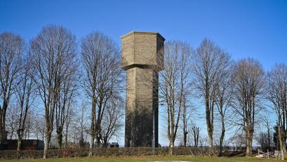 <p>Aus dem Bütgenbacher Wasserturm wird eine Ferienwohnung.</p>