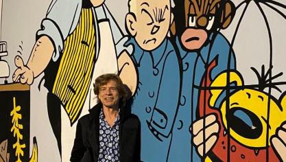 <p>Mick Jagger in Brüssel</p>