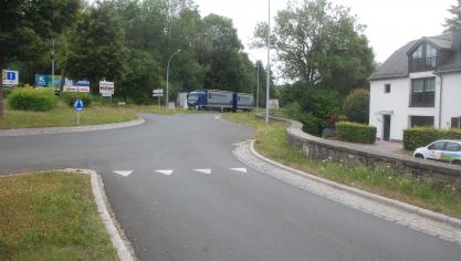 <p>Ein Bypass Richtung St.Vith am Kreisverkehr Wemperhardt würde das Stauproblem lösen, meint Henri Rinnen.</p>