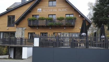<p>Au Cheval Blanc in Weismes</p>