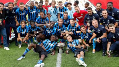 <p>Club Brügge holte zum 17. Mal den Fußball-Supercup.</p>