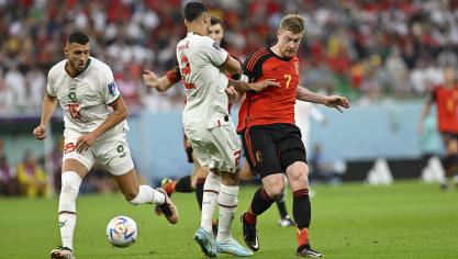 <p>Trotz Lukaku-Comeback: Marokko hält Belgien noch vom Achtelfinale fern</p>
