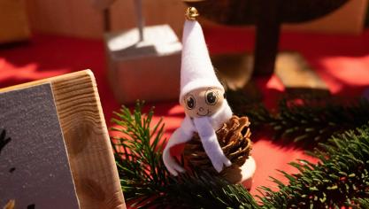 <p>24 Buden laden beim „Weihnachtszauber“ zu einem angenehmen Bummel ein.</p>
