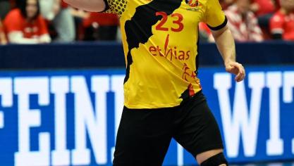 <p>Handball WM: Belgien - Bahrain</p>
