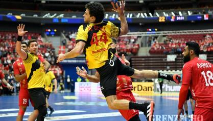<p>Handball WM: Belgien - Bahrain</p>

