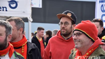 <p>Fan-Treffen der Roten Teufel in Eupen</p>
