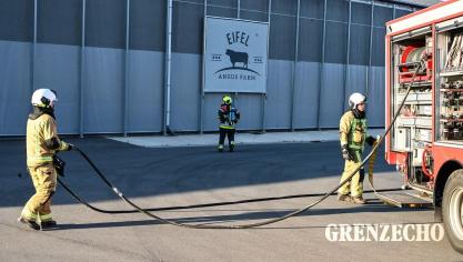 <p>Übung der Feuerwehr Burg-Reuland/St.Vith in Maspelt</p>
