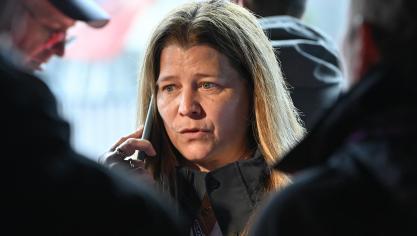 <p>Vanessa Maes, Direktorin von Spa GP, glaubt nicht, dass der Regen die trockenen Böden in Schlamm verwandeln wird.</p>