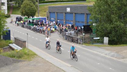 <p>Radaktionstag „Grenzenlos Kyllradweg“ setzt viele Menschen zwischen Büllingen und Jünkerath in Bewegung</p>
