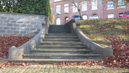 <p>Auch Kleindenkmäler, wie die Treppe auf’m Rain in Eupen gehören dazu.</p>