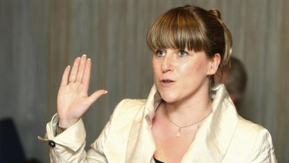 <p>Isabelle Weykmans bei ihrer Vereidigung als DG-Ministerin im Jahr 2009. Foto: GrenzEcho-Archiv</p>