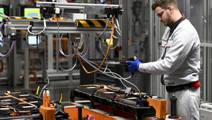 <p>Die Zukunft des Montagewerks von Audi in Brüssel steht in den Sternen.</p>