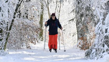 <p>Skifahrer fanden am Samstag in Ostbelgien beste Schneebedingungen vor.</p>