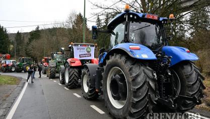 <p>Bauernprotest Steinebrück</p>
