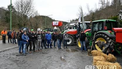 <p>Bauernprotest Steinebrück</p>
