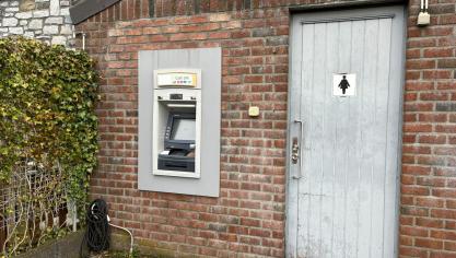 <p>Der Geldautomat am Rolduc-Platz in Walhorn ist offenbar problemanfällig.</p>