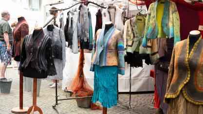 <p>Europamarkt am 6. und 7. September rund um Dom und Rathaus in Aachen</p>