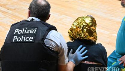 <p>Multidisziplinäre Übung der Eifelpolizei in Worriken</p>
