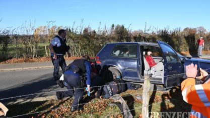 <p>Multidisziplinäre Übung der Eifelpolizei in Worriken</p>
