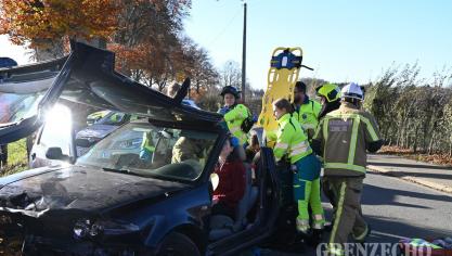 <p>Multidisziplinäre Übung der Eifelpolizei in Worriken</p>
