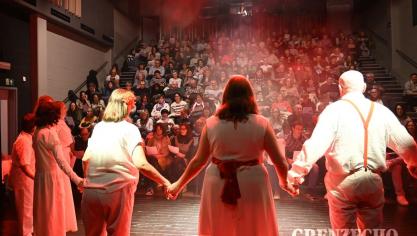 <p>Theaterstück „Die Castingshow des Lebens“ des Haus Vitus</p>
