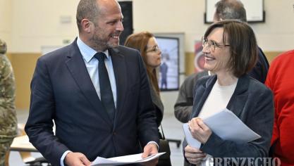 <p>Verteidigungsminister Theo Francken in Eupen</p>
