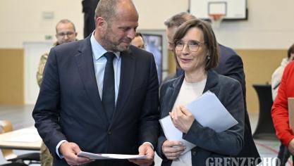 <p>Verteidigungsminister Theo Francken in Eupen</p>
