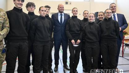 <p>Verteidigungsminister Theo Francken in Eupen</p>
