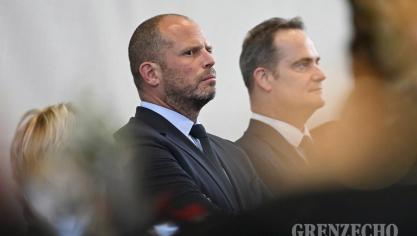 <p>Verteidigungsminister Theo Francken in Eupen</p>
