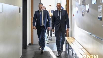 <p>Verteidigungsminister Theo Francken in Eupen</p>
