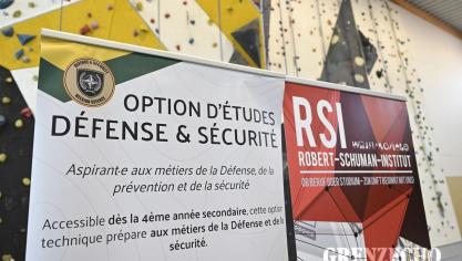 <p>Verteidigungsminister Theo Francken in Eupen</p>
