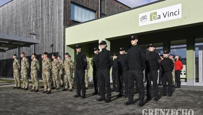 <p>Verteidigungsminister Theo Francken in Eupen</p>
