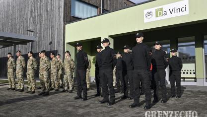 <p>Verteidigungsminister Theo Francken in Eupen</p>

