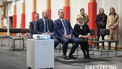 <p>Verteidigungsminister Theo Francken in Eupen</p>
