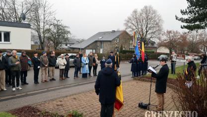 <p>Gedenkfeiern zur Ardennenoffensive in St.Vith</p>

