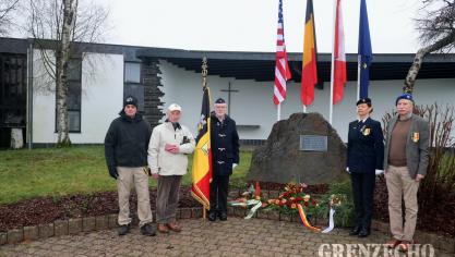 <p>Gedenkfeiern zur Ardennenoffensive in St.Vith</p>
