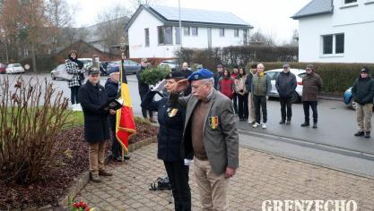 <p>Gedenkfeiern zur Ardennenoffensive in St.Vith</p>
