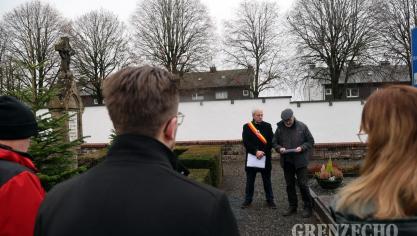 <p>Gedenkfeiern zur Ardennenoffensive in St.Vith</p>
