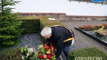 <p>Gedenkfeiern zur Ardennenoffensive in St.Vith</p>
