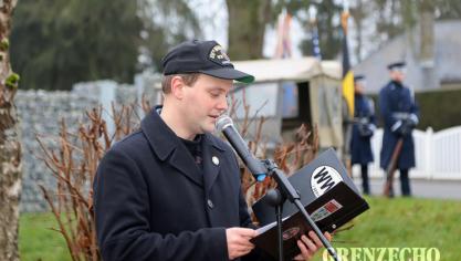 <p>Gedenkfeiern zur Ardennenoffensive in St.Vith</p>
