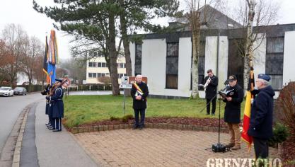 <p>Gedenkfeiern zur Ardennenoffensive in St.Vith</p>
