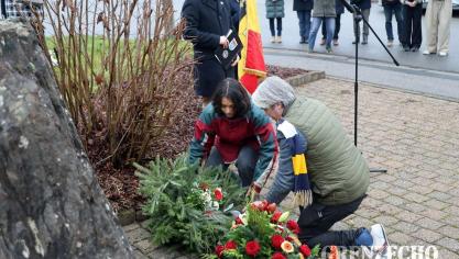 <p>Gedenkfeiern zur Ardennenoffensive in St.Vith</p>

