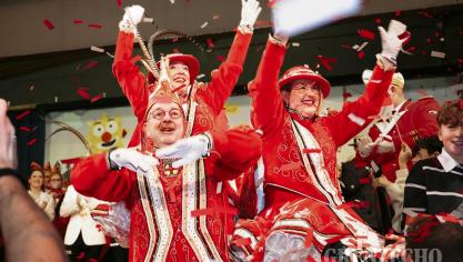 <p>Prinzenproklamation in Kettenis</p>
