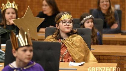 <p>Empfang der Sternsinger im Parlament der DG 2026</p>
