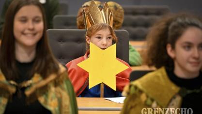 <p>Empfang der Sternsinger im Parlament der DG 2026</p>
