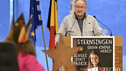 <p>Empfang der Sternsinger im Parlament der DG 2026</p>
